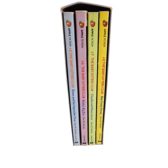 The Babysitters Club Books #5-8 by‎ Ann M Martin paperback 1987 Scholastic - Picture 3 of 7
